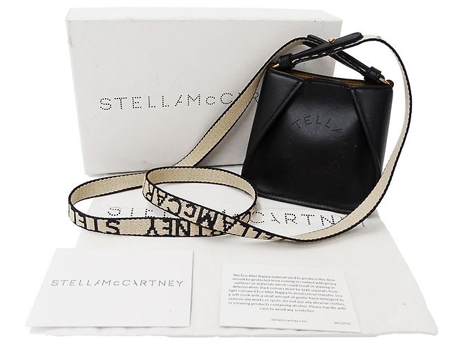 Stella Mc Cartney Borsa a tracolla Stella McCartney in pelle nera Nero - vista 5