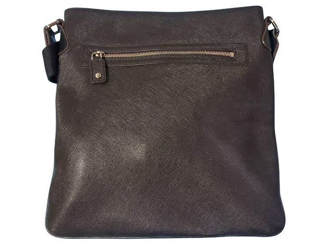 MCM Black Leather Shoulder Bag - view 2