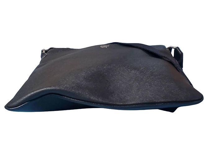 MCM Black Leather Shoulder Bag - view 3