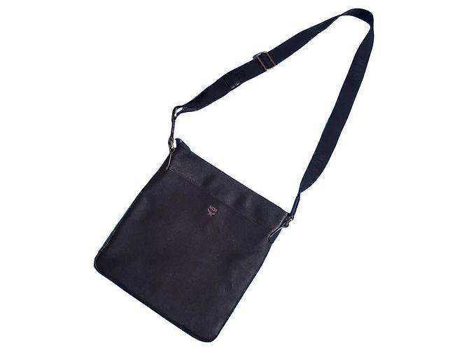 MCM Black Leather Shoulder Bag - view 5