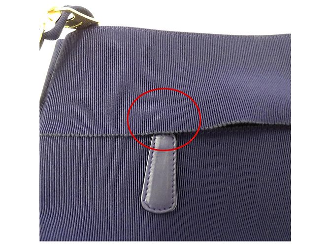 Borsa a tracolla Salvatore Ferragamo Porpora Blu navy - vista 10