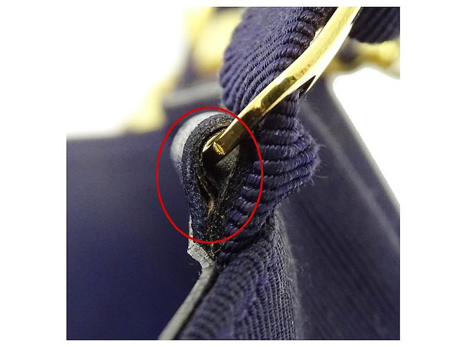 Borsa a tracolla Salvatore Ferragamo Porpora Blu navy - vista 16