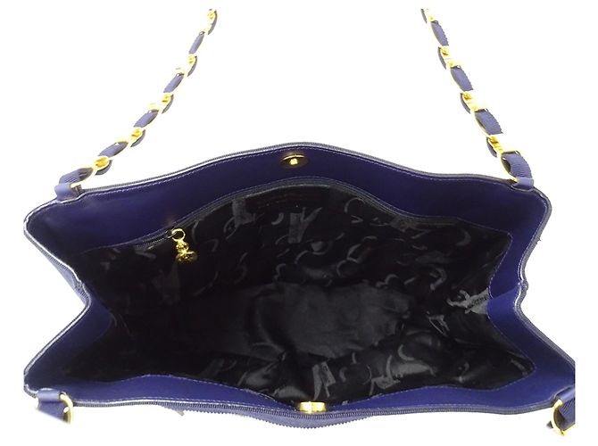 Borsa a tracolla Salvatore Ferragamo Porpora Blu navy - vista 6