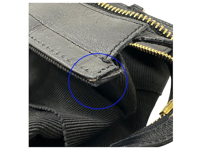 Borsa a tracolla Salvatore Ferragamo in nylon nero - vista 14