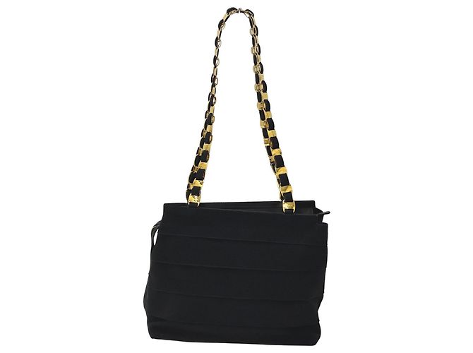 Borsa a tracolla Salvatore Ferragamo in nylon nero - vista 2