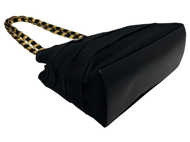 Borsa a tracolla Salvatore Ferragamo in nylon nero - vista 3