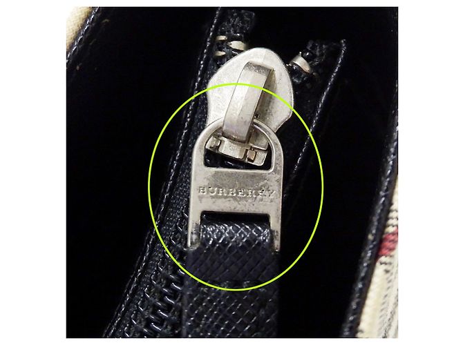 Burberry Shopper-Bag aus beigem Canvas - Ansicht 14