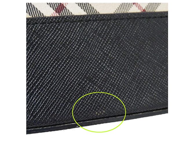 Burberry Shopper-Bag aus beigem Canvas - Ansicht 9