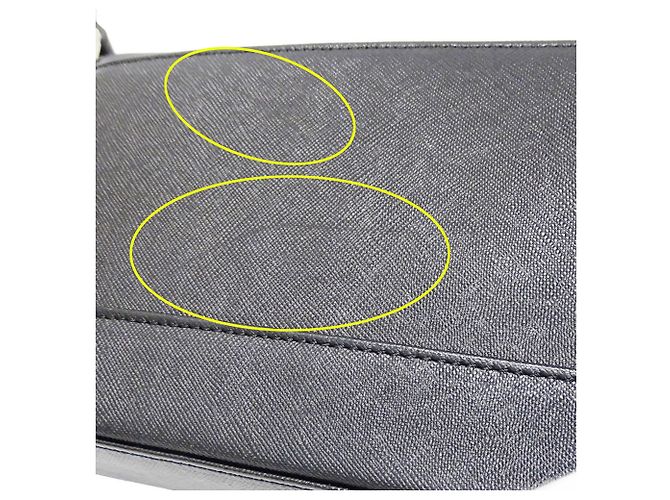 Borsa a tracolla Burberry in pelle nera Nero - vista 10