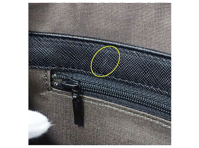 Borsa a tracolla Burberry in pelle nera Nero - vista 13
