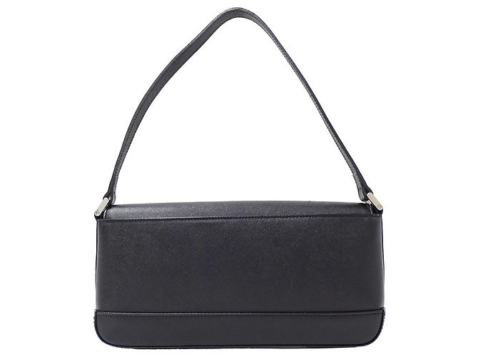 Borsa a tracolla Burberry in pelle nera Nero - vista 2