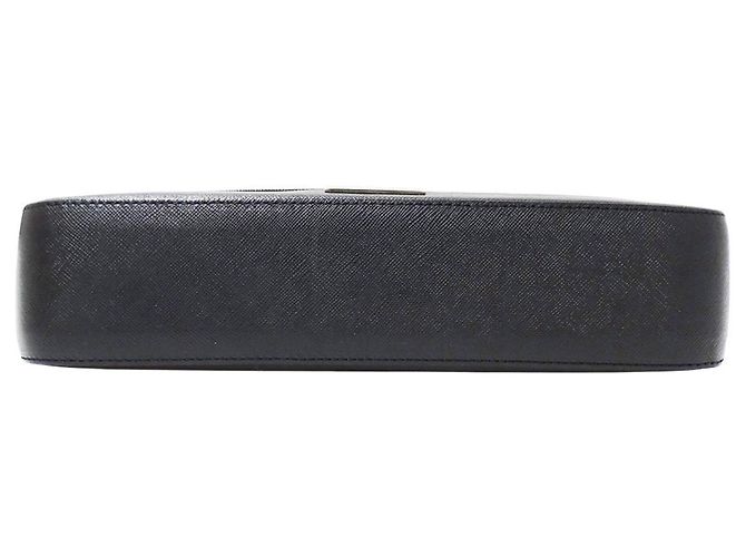 Borsa a tracolla Burberry in pelle nera Nero - vista 3