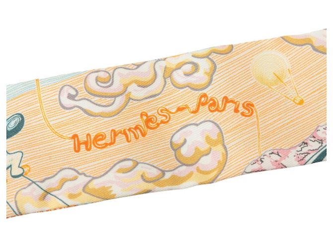 Hermès Pañuelo Twilly City of Light Hermes Multicolor - vista 3