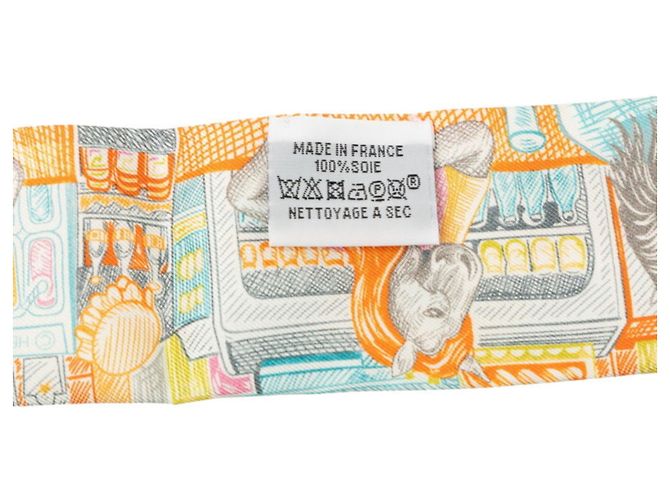 Hermès Pañuelo Twilly City of Light Hermes Multicolor - vista 5