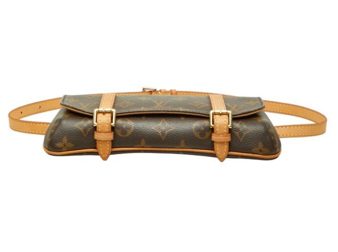 Louis Vuitton Monogram Pochette Marelle Umhängetasche Braun - Ansicht 3