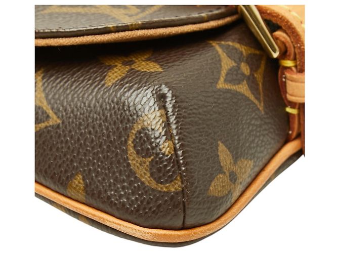 Louis Vuitton Monogram Pochette Marelle Umhängetasche Braun - Ansicht 5