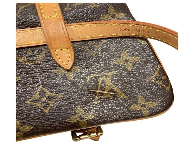 Louis Vuitton Monogram Pochette Marelle Umhängetasche Braun - Ansicht 6