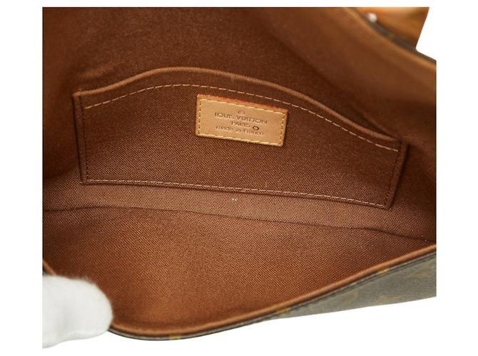 Louis Vuitton Monogram Pochette Marelle Umhängetasche Braun - Ansicht 7