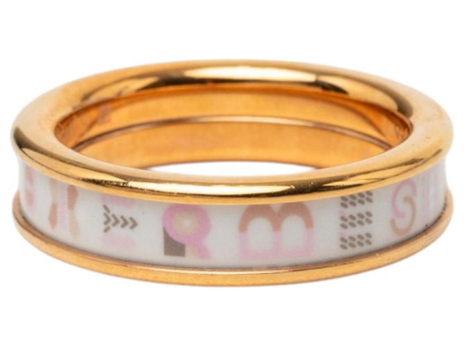 Ring Hermès Anillo Hermes Bricol PM Multicolor Dorado - vista 2