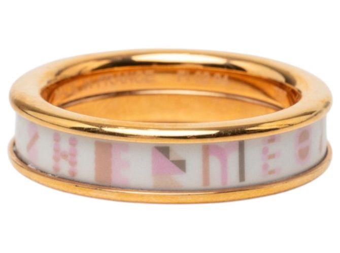 Ring Hermès Anillo Hermes Bricol PM Multicolor Dorado - vista 3