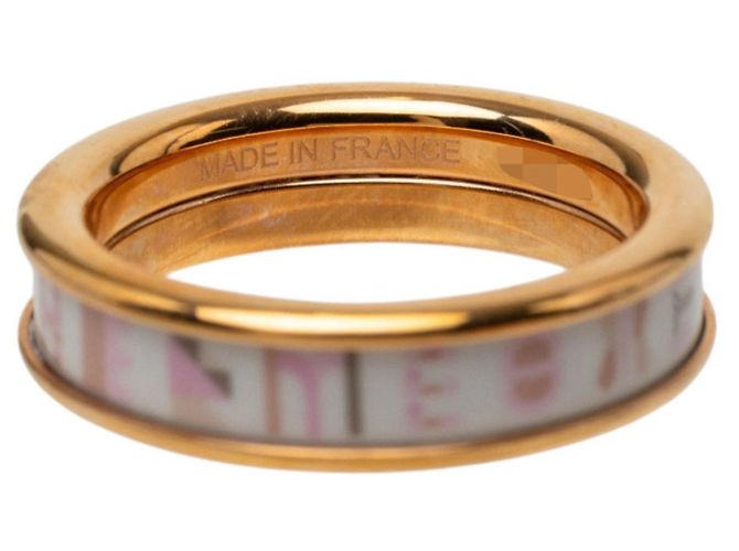 Ring Hermès Anillo Hermes Bricol PM Multicolor Dorado - vista 6