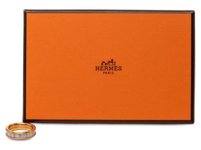 Ring Hermès Anillo Hermes Bricol PM Multicolor Dorado - vista 7