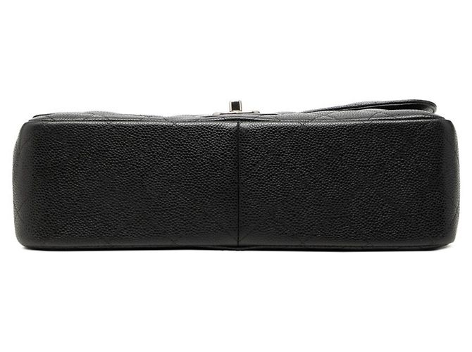 Borsa a tracolla Chanel Matelassé Coco Mark Double Flap con catena Nero - vista 3