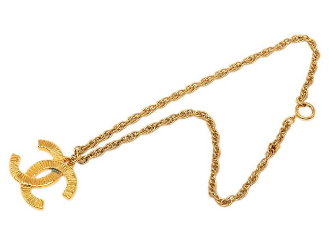 Timeless Collana a catena Chanel Vintage Coco Mark D'oro - vista 4
