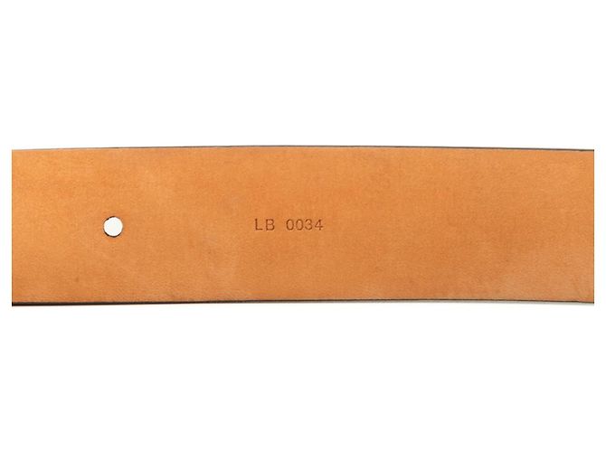 Louis Vuitton Damier Ceinture Carrée Belt Marrone - vista 10