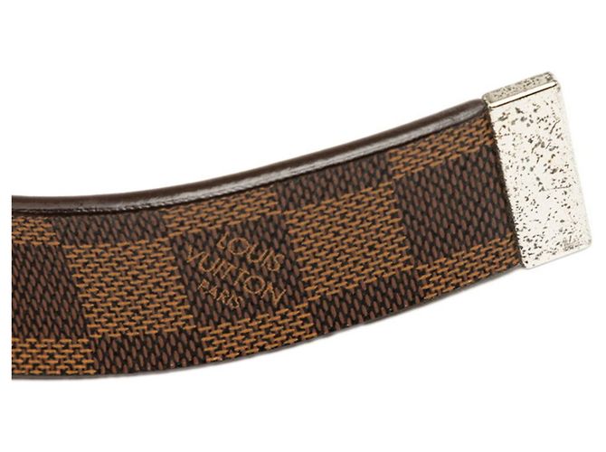 Louis Vuitton Damier Ceinture Carrée Belt Marrone - vista 5