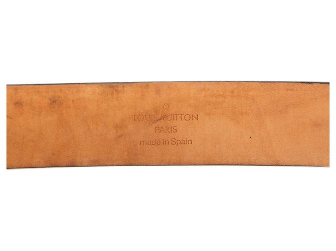 Louis Vuitton Damier Ceinture Carrée Belt Marrone - vista 8