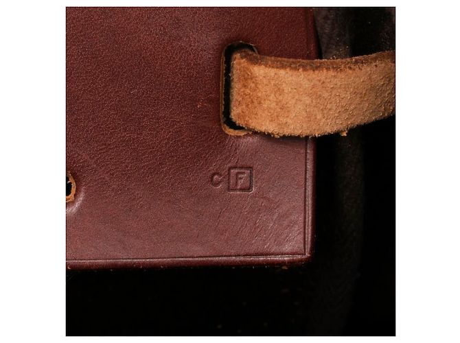 Hermès Saco Tote Hermes Herbag Cabas MM Marrom - vista 13