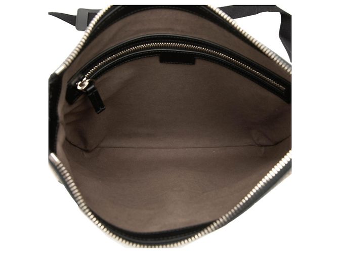 Borsa a tracolla Gucci GG Supreme Nero Beige - vista 4