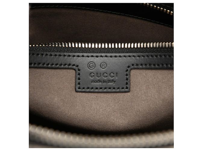 Borsa a tracolla Gucci GG Supreme Nero Beige - vista 5