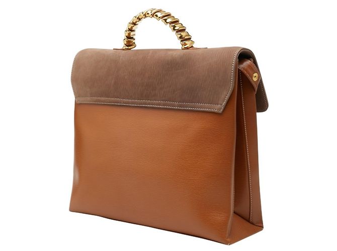 Loewe Velázquez Twist Handtasche Braun - Ansicht 2