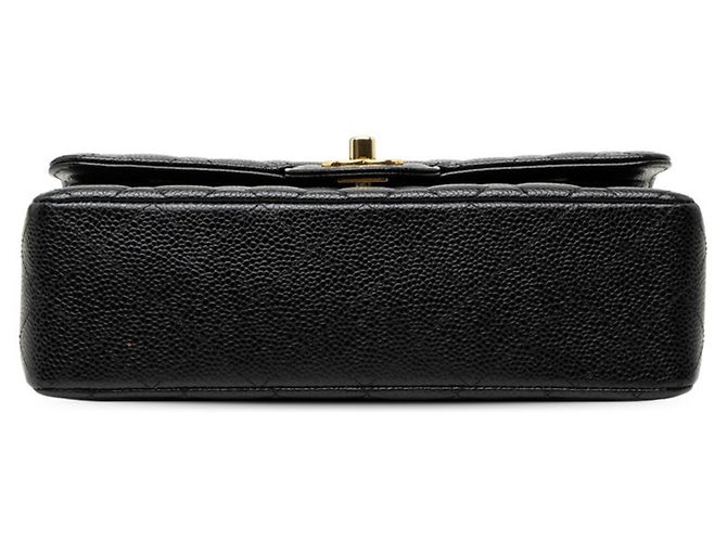 Timeless Borsa a tracolla Chanel Matelassé Black Double Flap Nero - vista 3