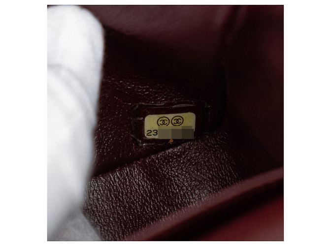 Chanel Matelassé 25 Coco Mark Double Flap Schultertasche mit Kette Schwarz - Ansicht 6