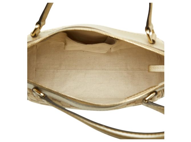 Gucci GG Canvas Mayfair Handtasche Beige Golden - Ansicht 10