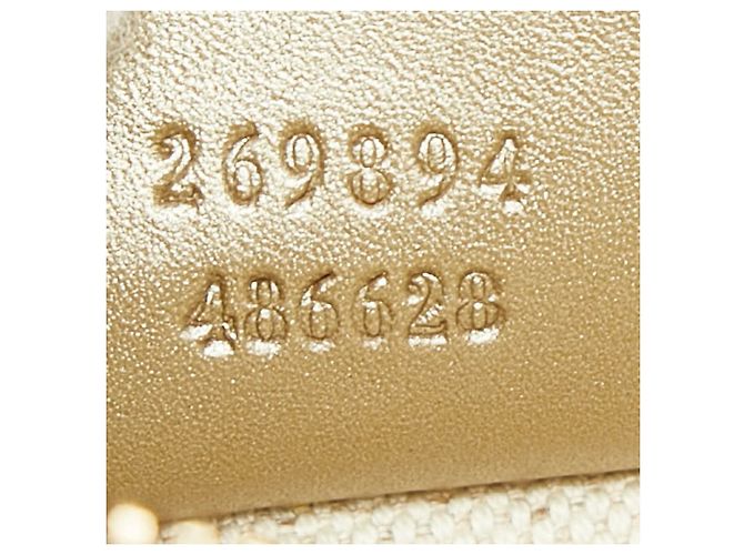 Gucci GG Canvas Mayfair Handtasche Beige Golden - Ansicht 12