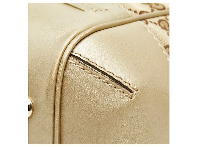 Gucci GG Canvas Mayfair Handtasche Beige Golden - Ansicht 6