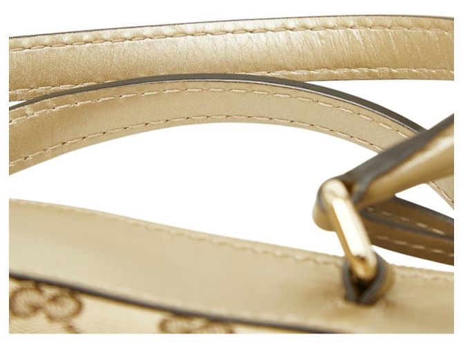 Gucci GG Canvas Mayfair Handtasche Beige Golden - Ansicht 8