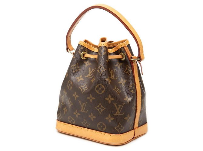 Noe Bolsa Louis Vuitton Monogram Mini Noé Marrom - vista 2