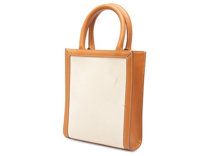 Céline Sac à main Celine Mini Vertical Cabas Marron - vue 2