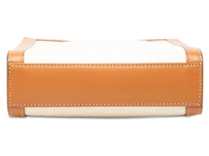 Céline Sac à main Celine Mini Vertical Cabas Marron - vue 3