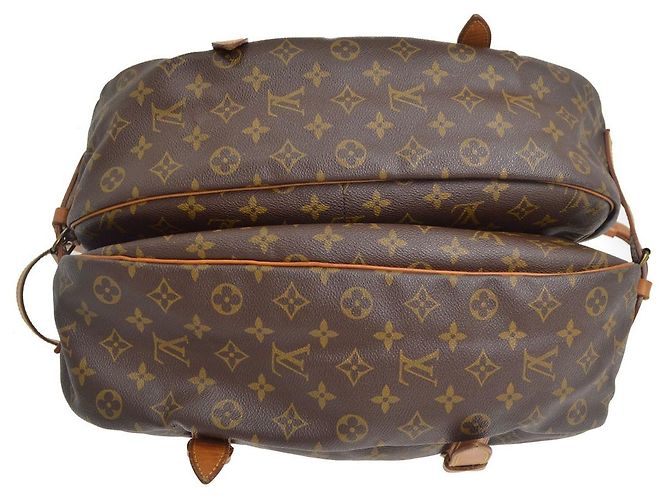 Louis Vuitton Saumur Monogram Canvas 43 Marrone - vista 7