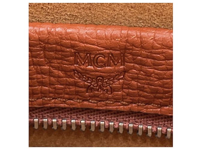 MCM Leder Tote Bag Braun - Ansicht 17