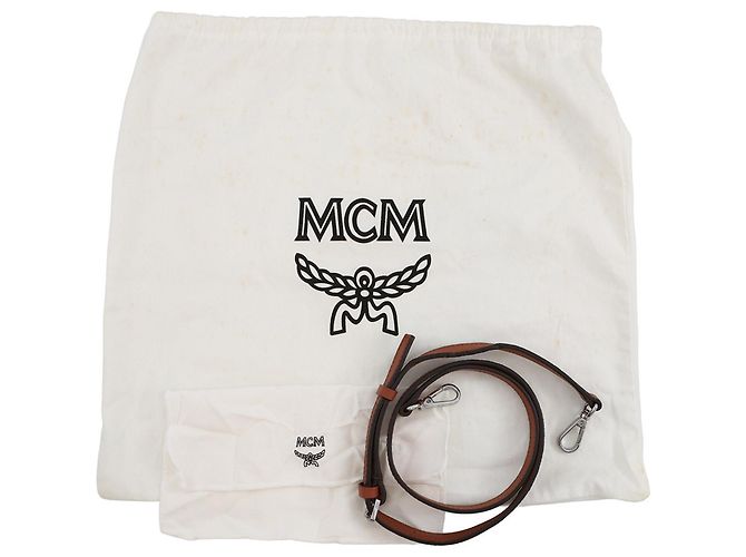 MCM Leder Tote Bag Braun - Ansicht 19