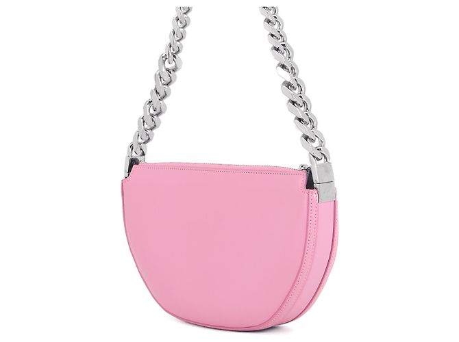 Borsa a tracolla con catena Burberry Olympia Mini Rosa - vista 2