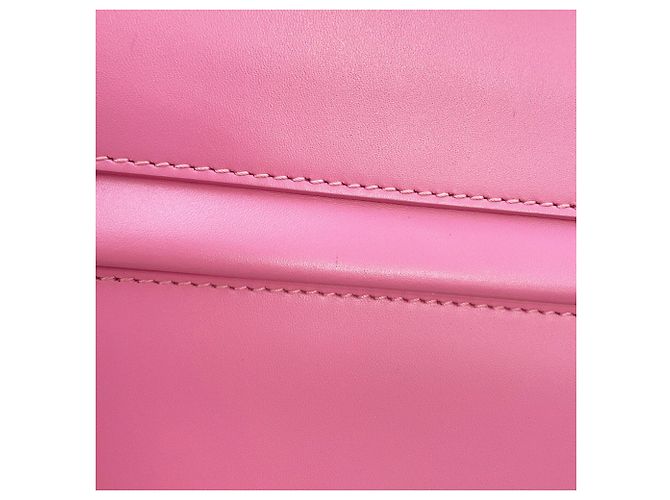 Borsa a tracolla con catena Burberry Olympia Mini Rosa - vista 7