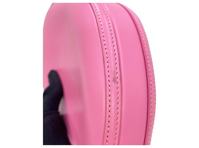 Borsa a tracolla con catena Burberry Olympia Mini Rosa - vista 9